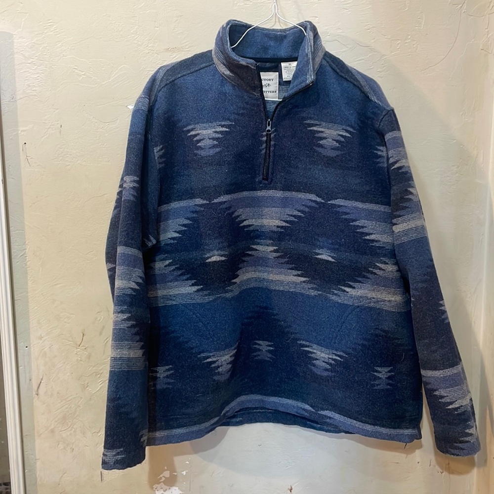 Victory Outfitters Wool Blend Aztec Pullover! XL